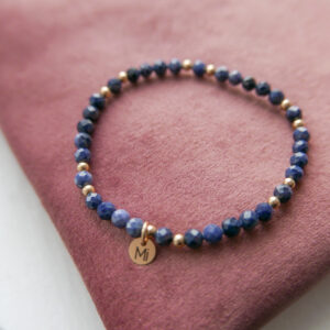 Bransoletka flexi Gold L szafir