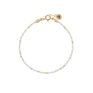 Bransoletka stone gold labradoryt