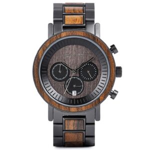 Zegarek Bobo Bird R01-3 Drewniany Chronograf