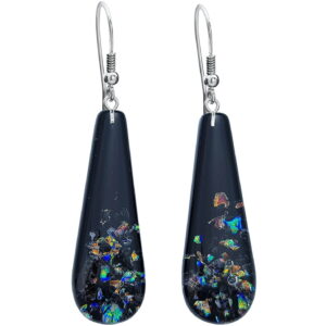 Kolczyki Srebrne 925 Szkło Weneckie Murano