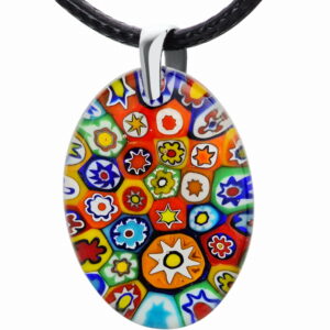 Wisiorek Murano Szkło Weneckie Oryginalne Srebro 925 Ponte