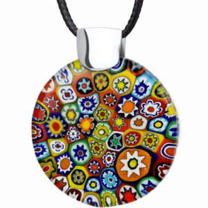 Naszyjnik Murano Glass Oryginalne Srebro 925 Ponte