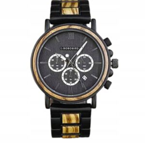 Zegarek Bobo Bird T50-1 Drewniany Chronograf