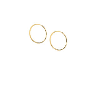 Kolczyki koła 50mm Gold