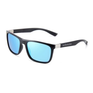Okulary przeciwsłoneczne Solenzio Classic Niebieskie