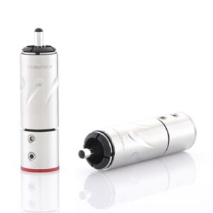 Furutech FT-111 (R) wtyki RCA rodowane, komplet 4 szt.