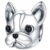 Charms Zawieszka Buldog Francuski Srebro 925
